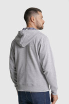 HOODIE ALGODÃO CINZENTO LISO MR. BLUE