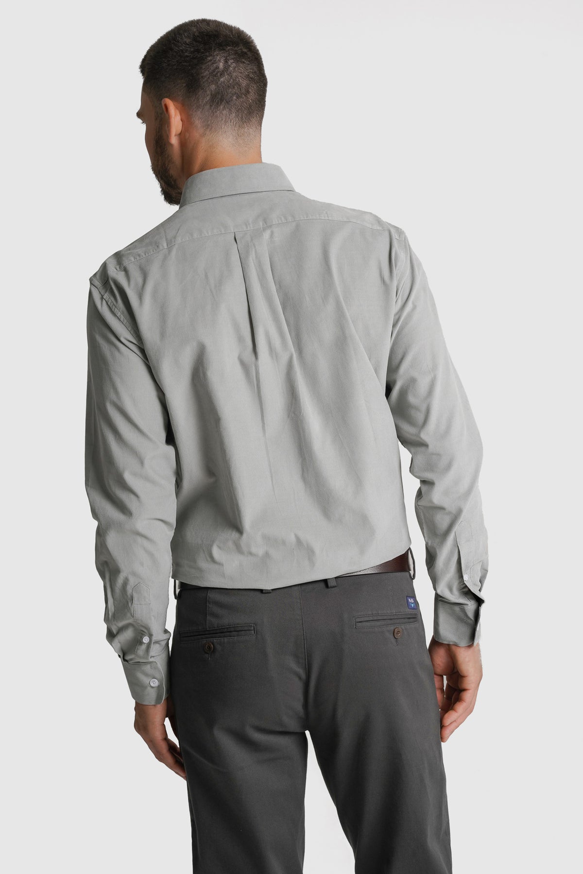 CAMISA BOMBAZINE REGULAR FIT VERDE LISA MR. BLUE