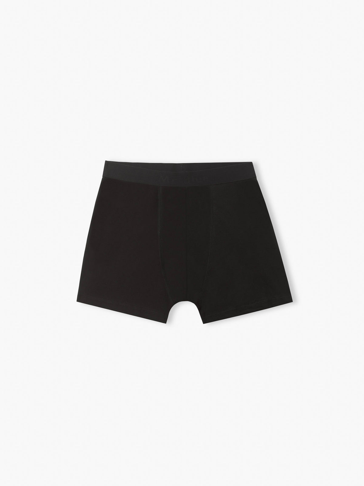 BOXERS ALGODÃO REGULAR FIT PRETOS LISOS MR. BLUE