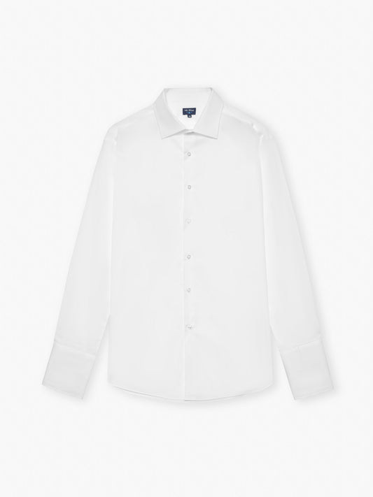 CAMISA CLASSIC FIT BRANCA LISA MR. BLUE