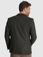 BLAZER LÃ VERDE LISO MR. BLUE