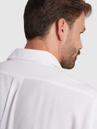 CAMISA PIQUET REGULAR FIT BRANCA LISA MARK BELLUCCI