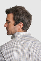 CAMISA TWILL REGULAR FIT BRANCA AO QUADRADO MR. BLUE