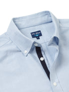 CAMISA OXFORD REGULAR FIT AZUL LISA MR. BLUE