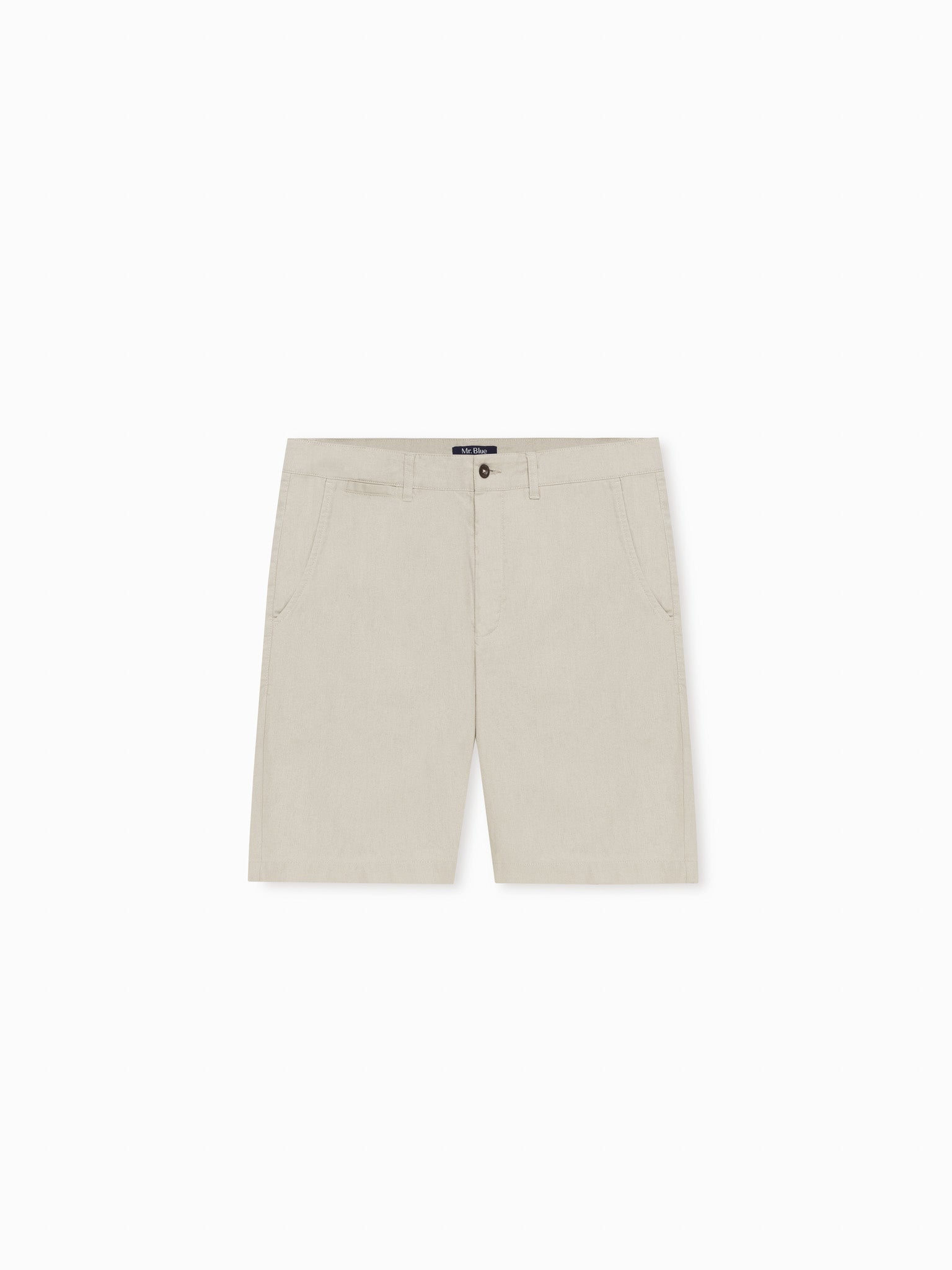 CALÇÕES REGULAR FIT CAMEL LISOS MR. BLUE