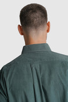 CAMISA BOMBAZINE REGULAR FIT VERDE LISA MR. BLUE