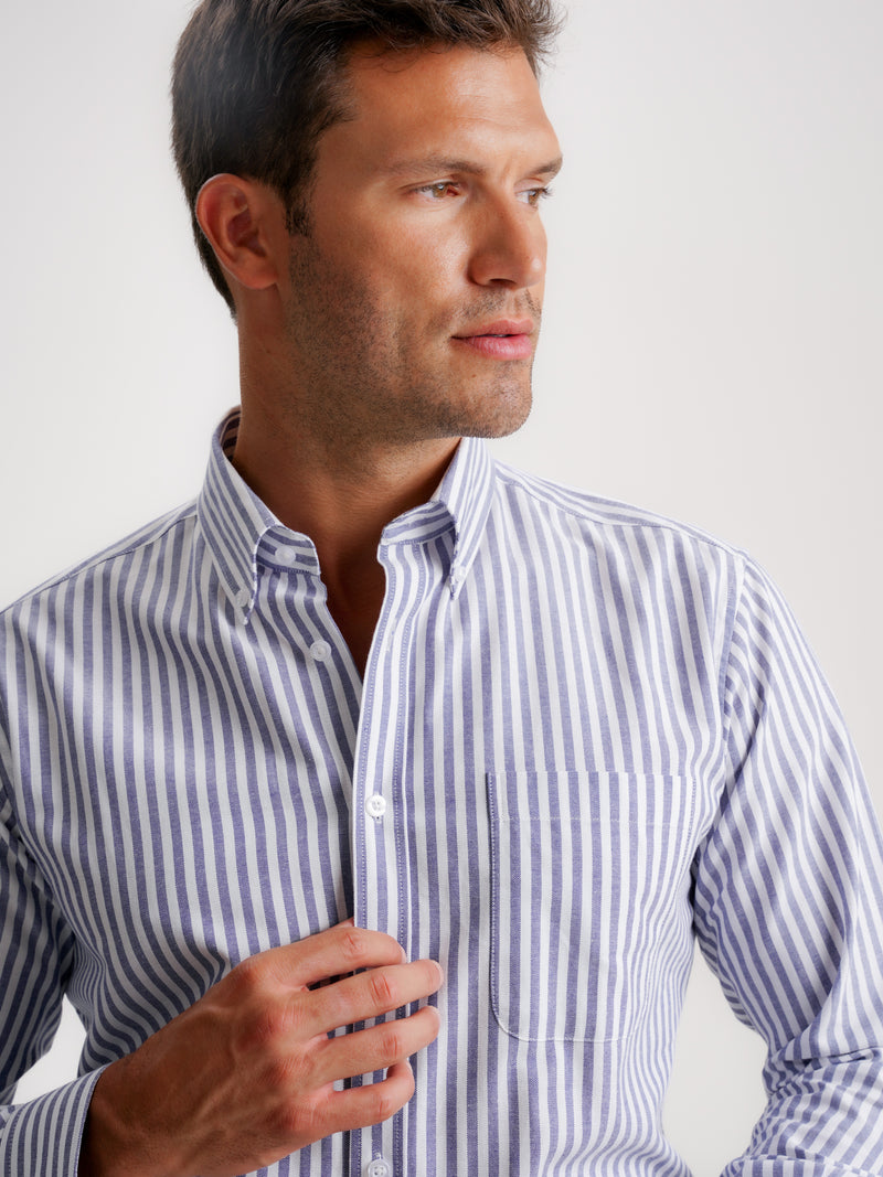 Regular Fit Oxford Shirt Blue