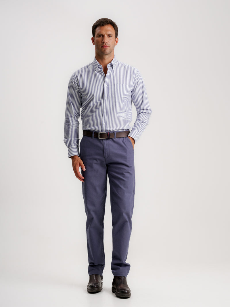 Regular Fit Oxford Shirt Blue