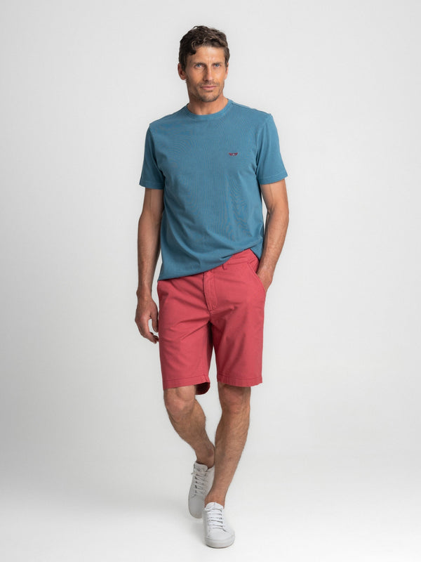 Bermudas Classic Fit Naranja