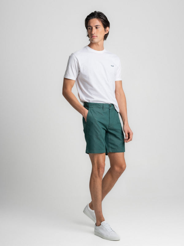 Bermudas Classic Fit Verde