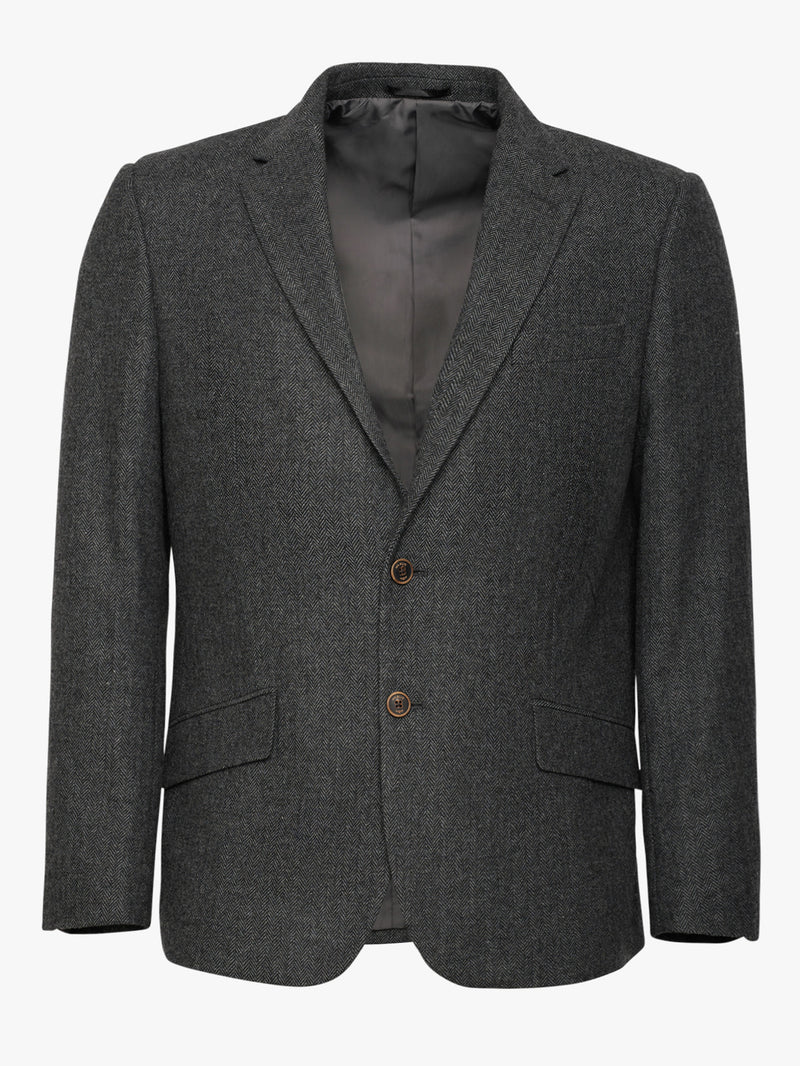 Regular Fit Blazer Grey