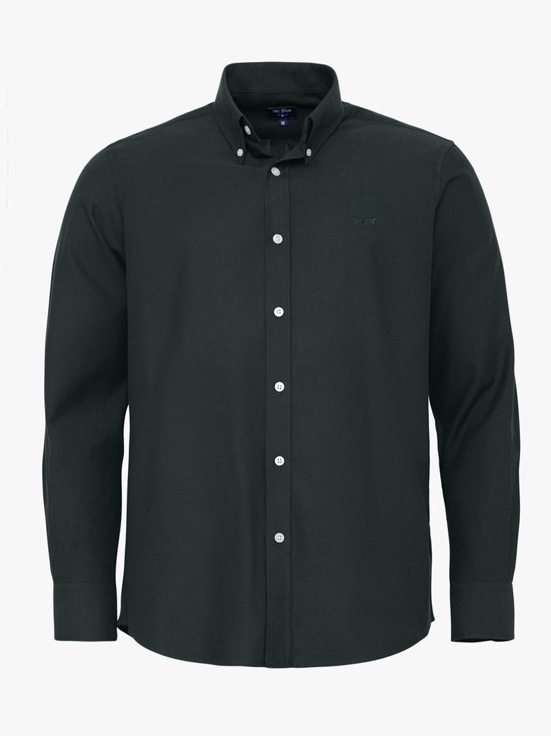 Camisa Regular Fit Twill Verde