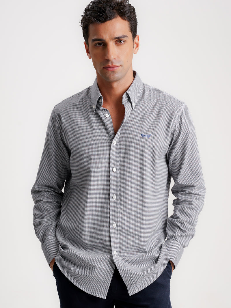 Camisa Regular Fit Vayella Azul