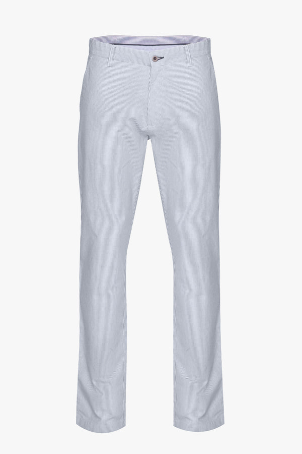 Chino Canvas Thin Stripes Tailored Fit Trousers