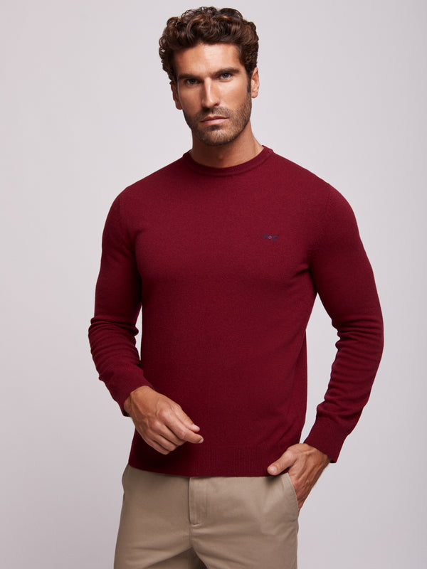 Pullover Regular Fit Vermelho