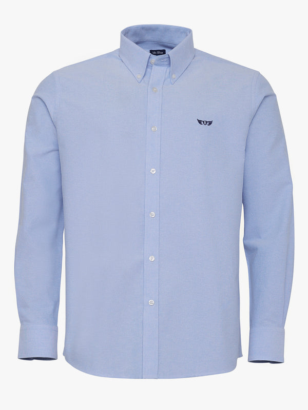 Regular Fit Oxford Shirt Blue