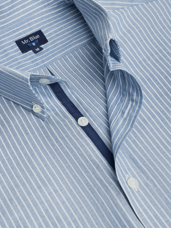 Regular Fit Oxford Shirt Blue