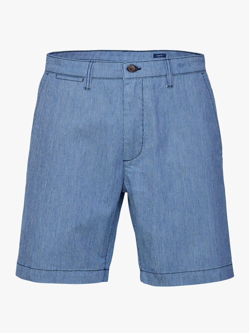 Casual Fit Blue Bermuda Shorts