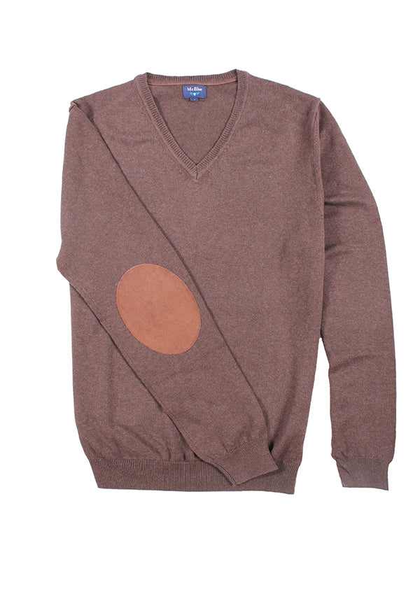 Brown Cotton Pullover