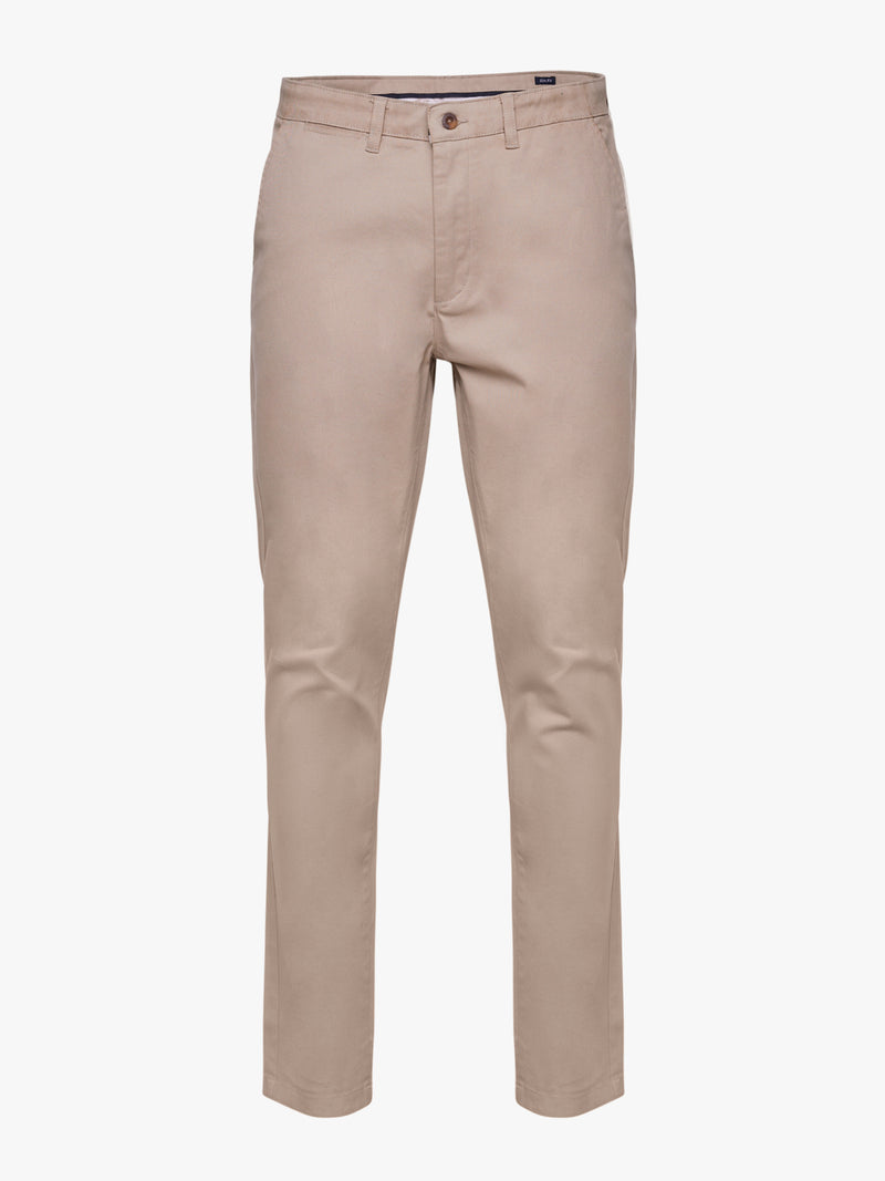 Chinos Slim Fit Twill Beige