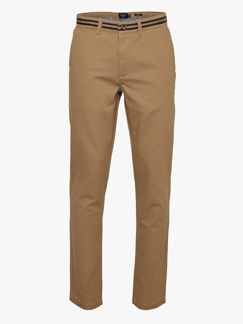 Pantalones Chinos Regular Fit Beiges