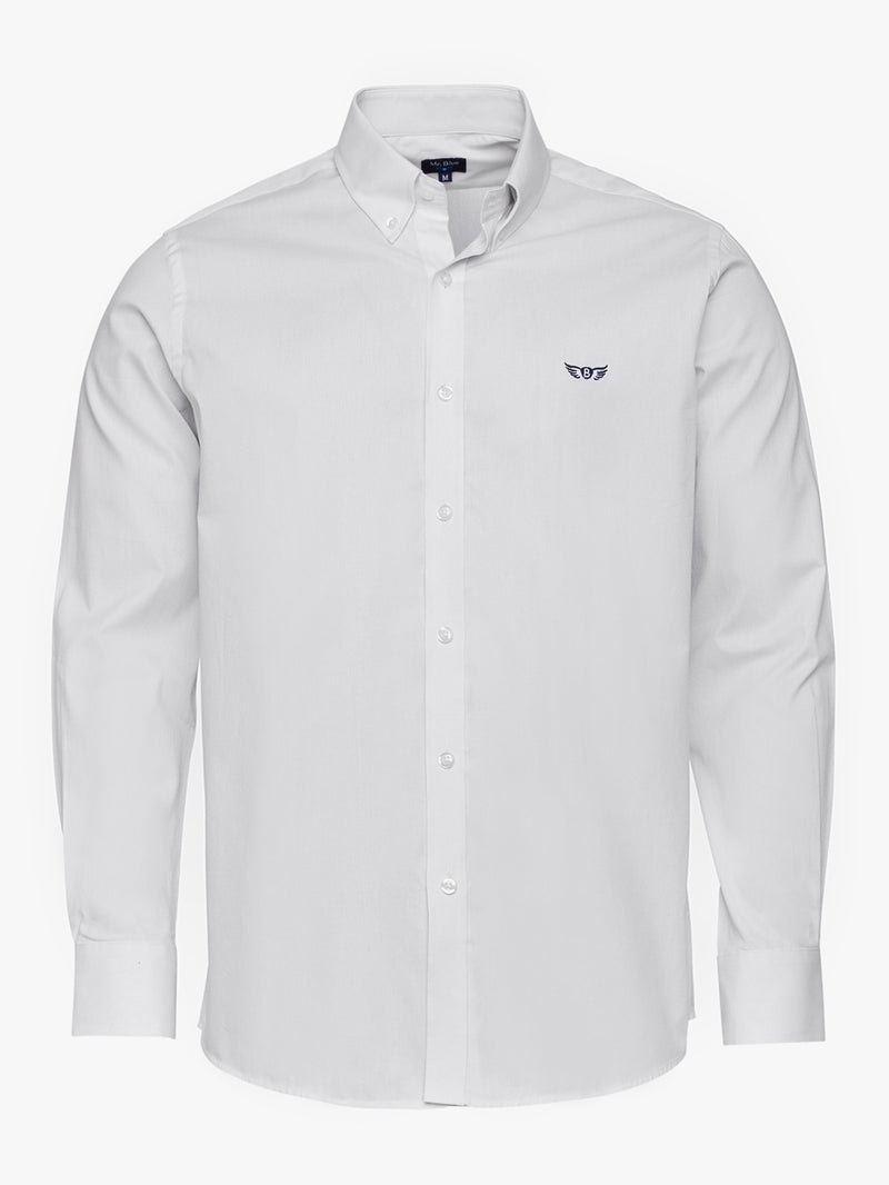 Regular Fit Oxford White Shirt