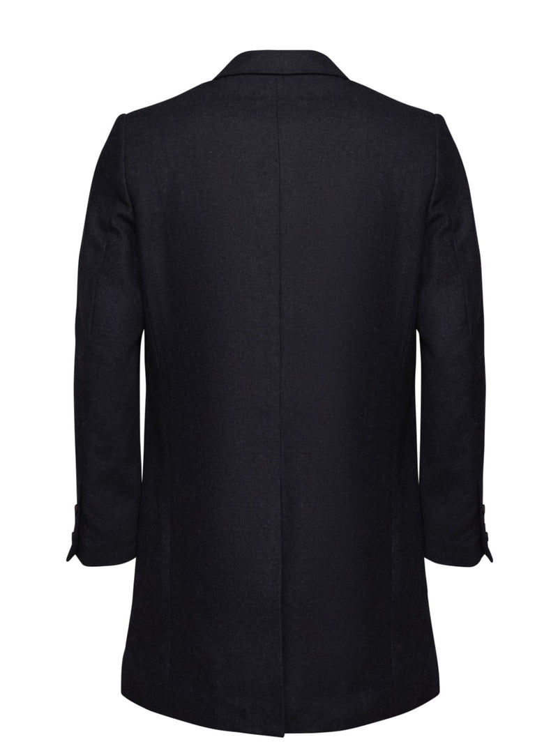 Long coat Wool and cashmere plain