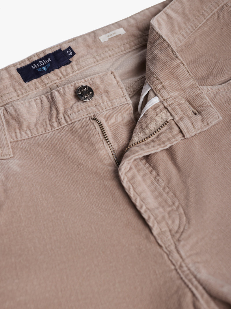 Pantalones Chinos Slim Fit Beiges