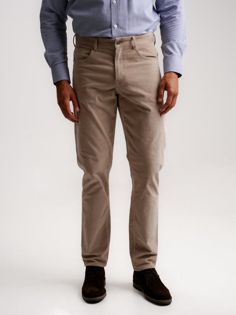 Calças Chinos Slim Fit Beges