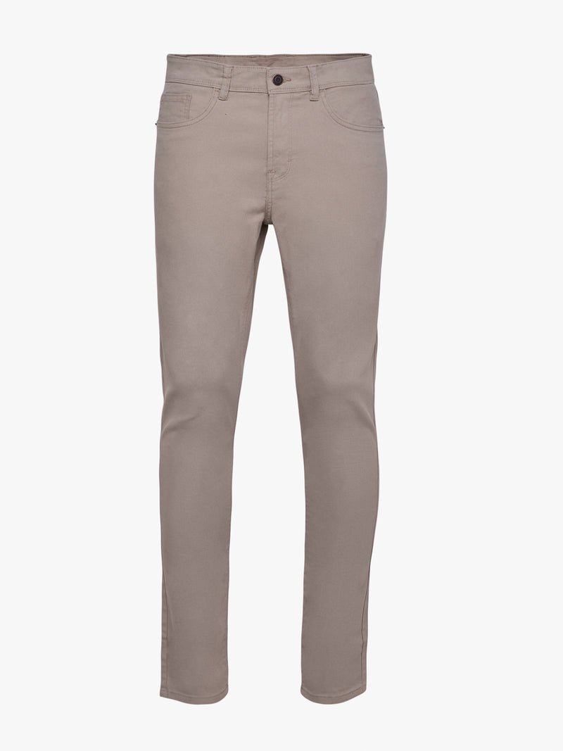 Pantalones Chinos Slim Fit Dobby Beiges