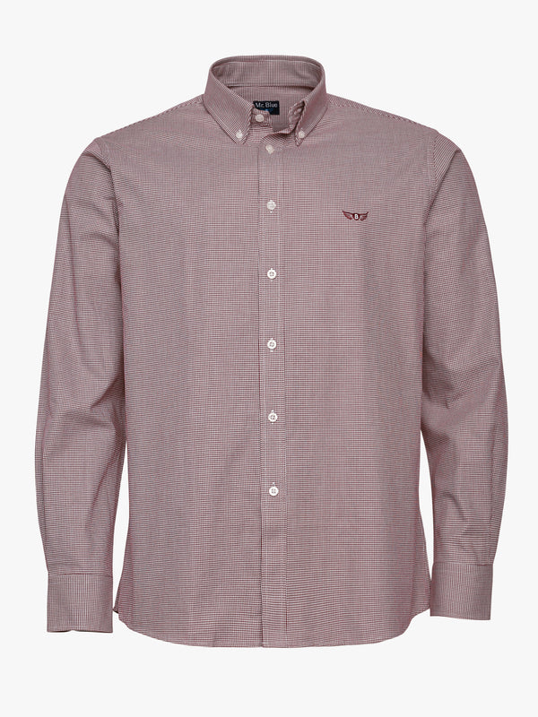 Camisa Regular Fit Vayella Bordeaux