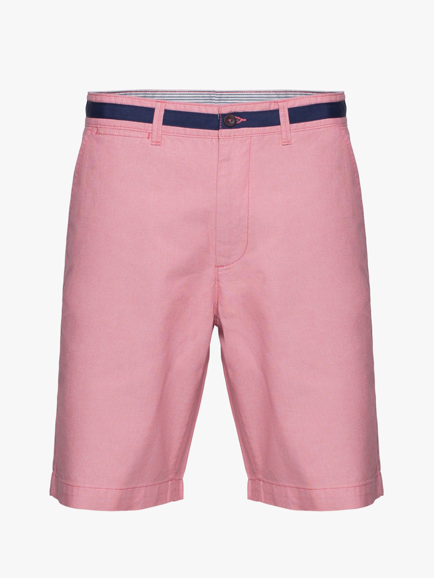 Dark pink cotton Bermuda shorts – Mr Blue1