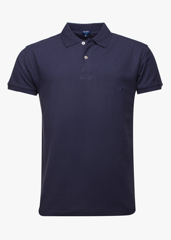 Piquet polo short sleeve plain