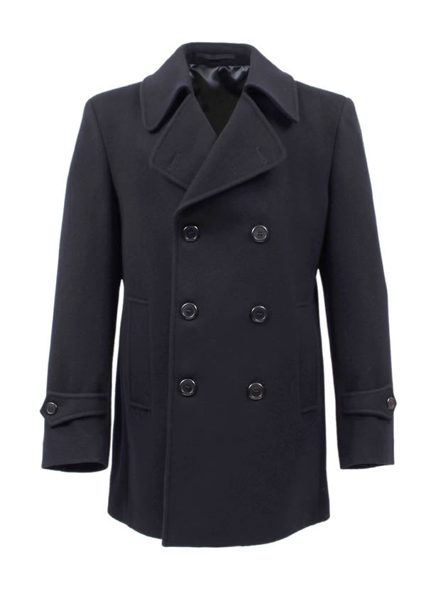 Dark blue Canadian overcoat