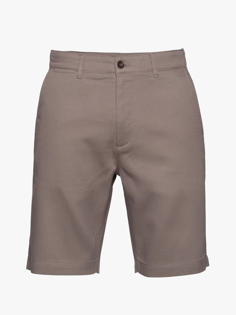 Bermudas de algodón gris claro