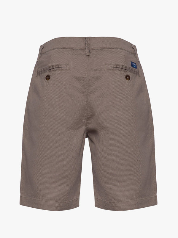 Bermuda shorts khaki in cotton