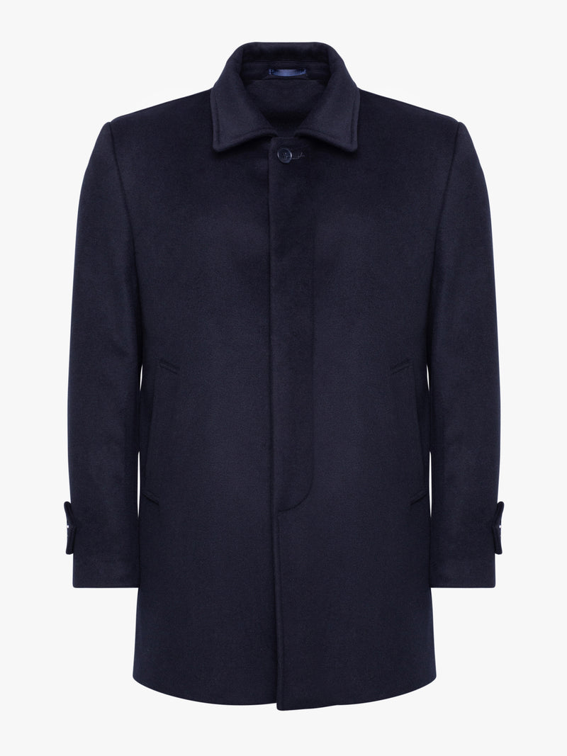 Dark Blue Overcoat