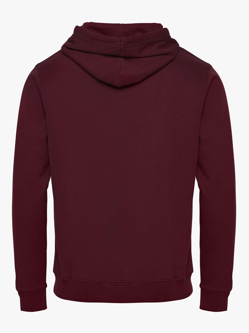 Burgundy Sweatshirt With Logo