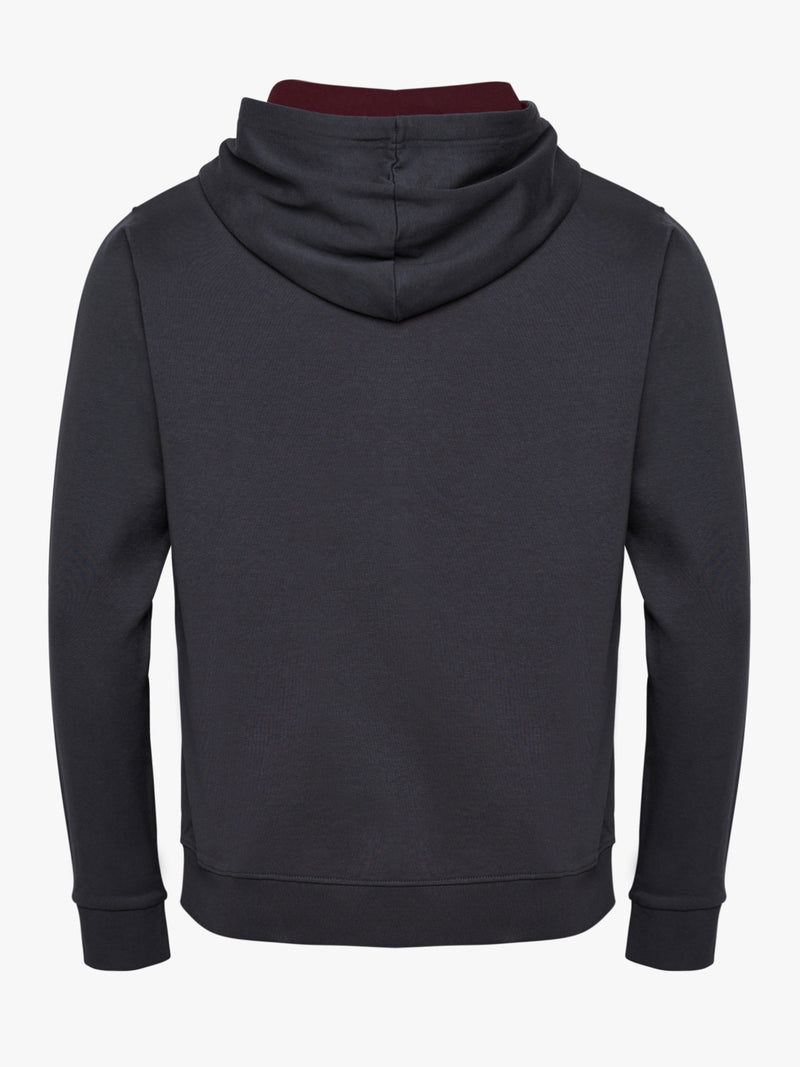 Hoodie Cinzento Com Logo