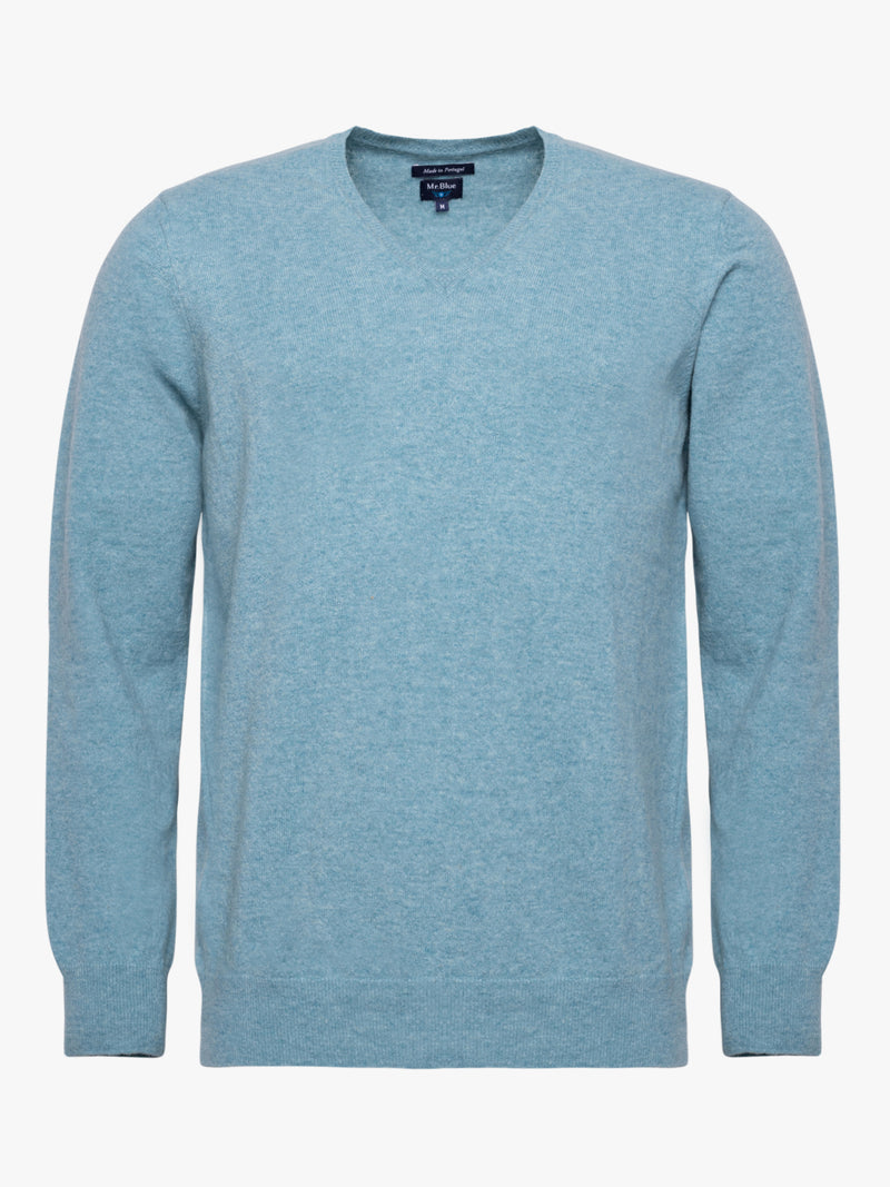 Pullover Regular Fit Blue Long Sleeve