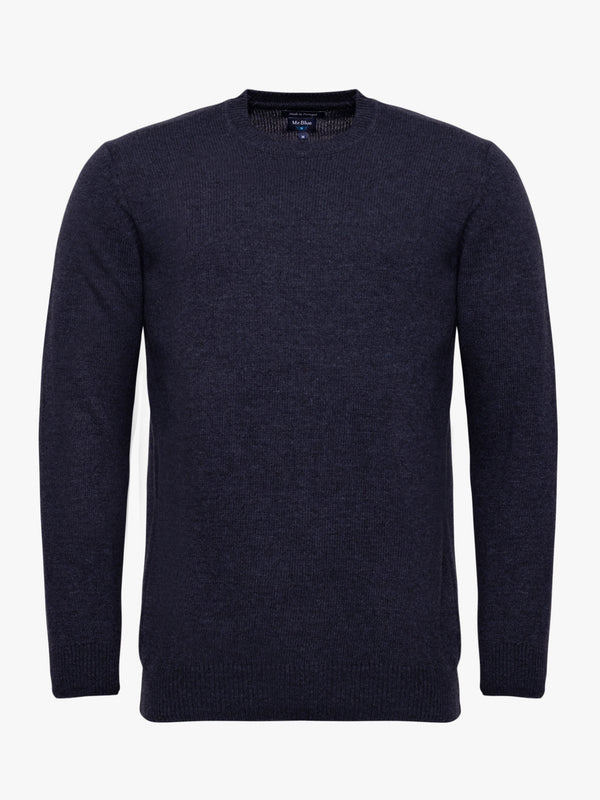 Pullover Regular Fit Blue Long Sleeve