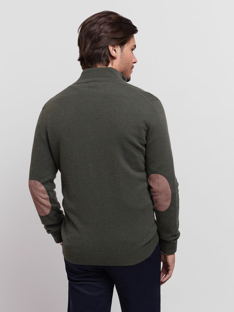 Pullover Regular Fit Green Long Sleeve
