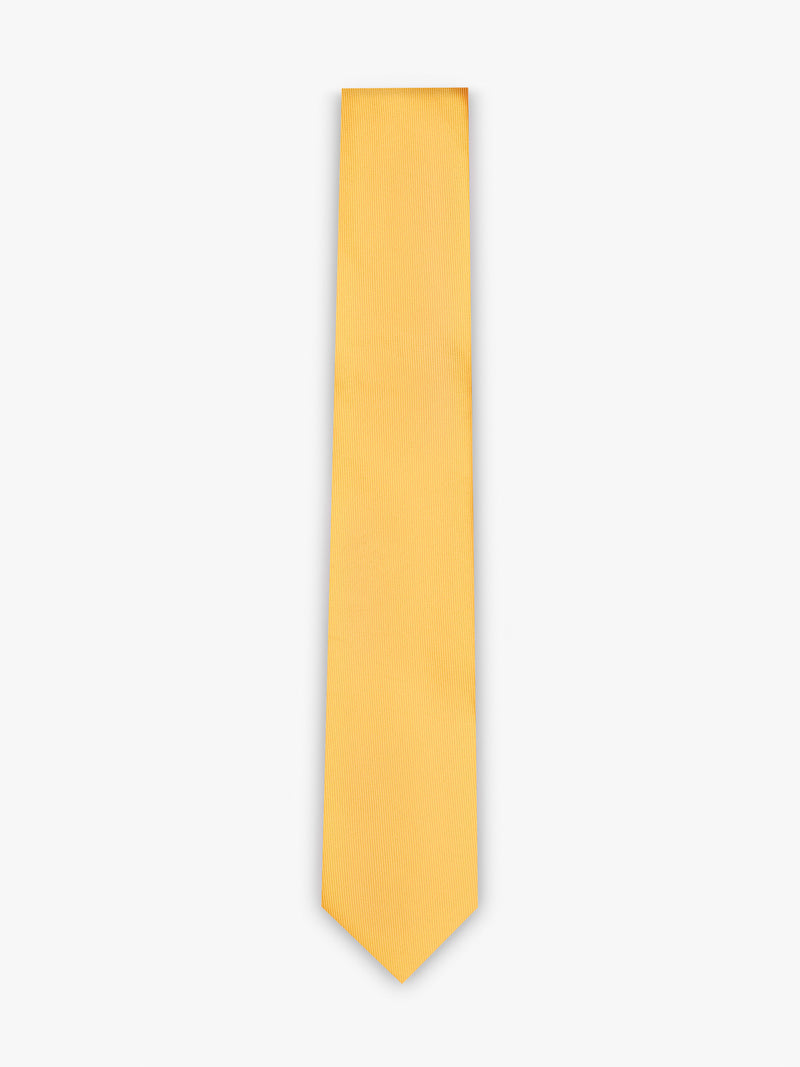 Yellow Polyester Tie