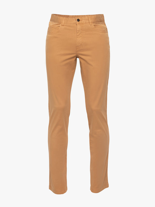 Calça Twill Beige Escuro