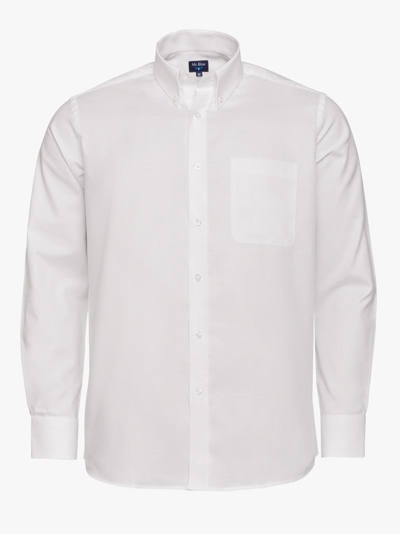 Camisa Regular Fit Oxford Branca
