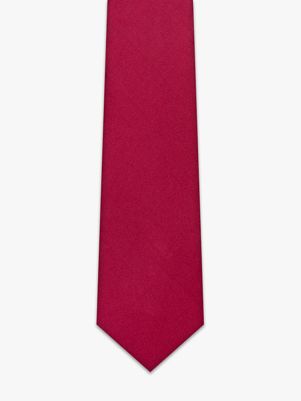 Gravata de Seda Vermelha