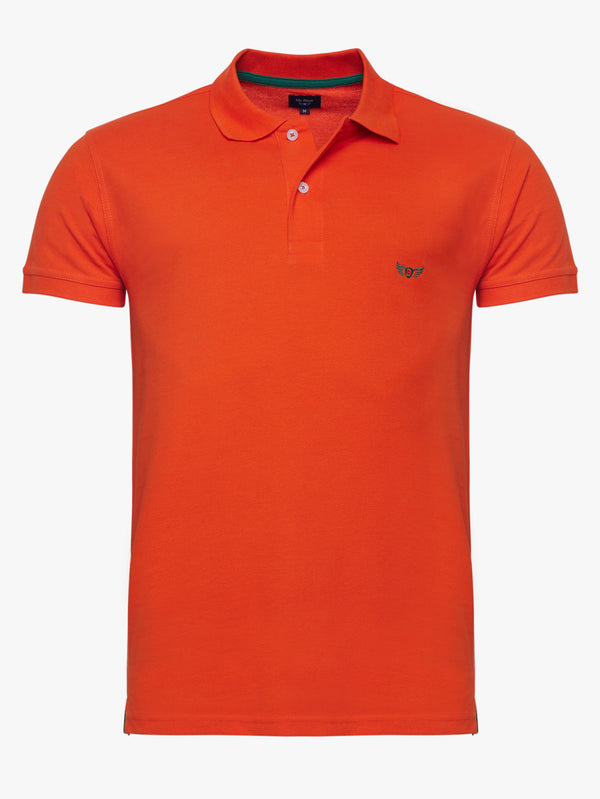 Regular polo fit orange