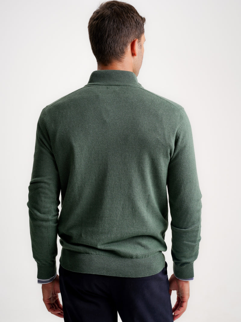 Pullover Caxemira Fino Verde