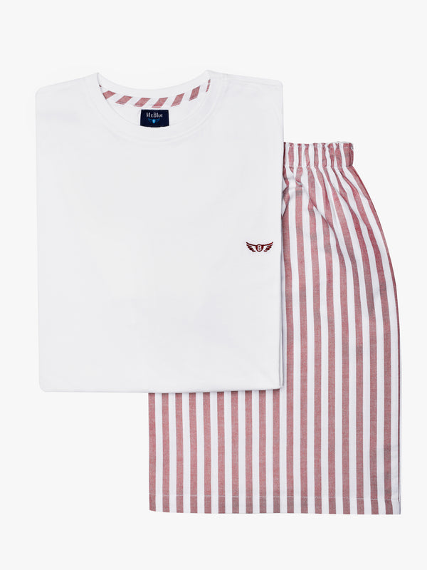 Pijama 100% Algodão Branco
