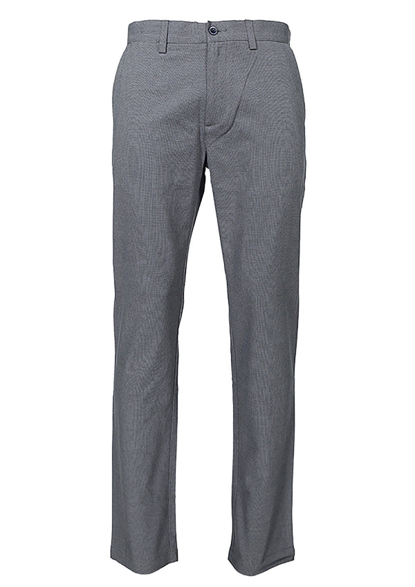 REGULAR FIT STRUCTURED CHINO PANTS